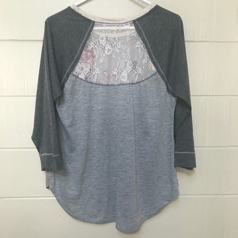Rewind • 3/4 Sleeve Multi Texture Shirt XLarge - Picture 2 of 6